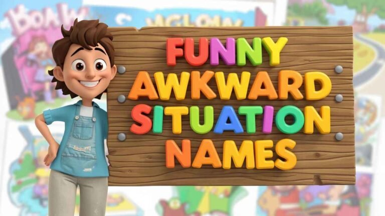 funny awkward situation names