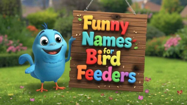 funny names for bird feeders