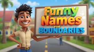 funny names for boundaries