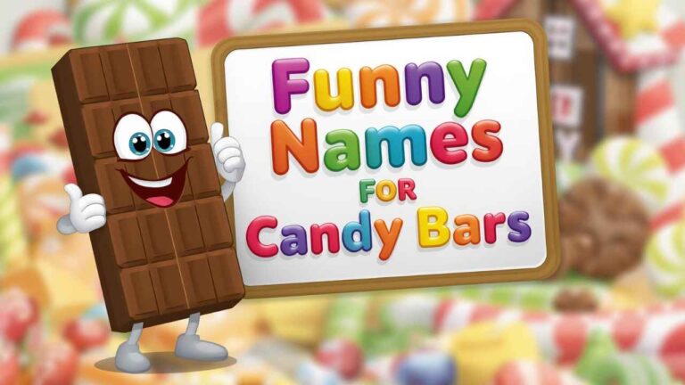 funny names for candy bars