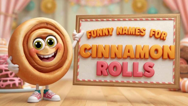 funny names for cinnamon rolls
