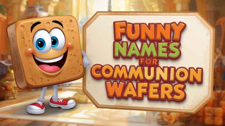 funny names for communion wafers