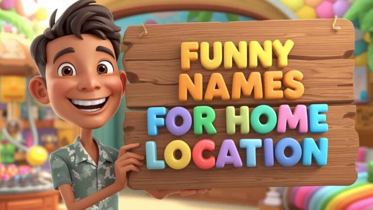 funny names for home location