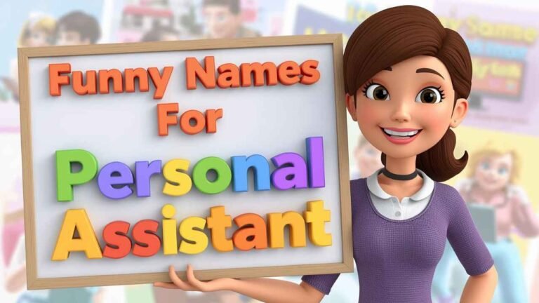funny names for personal assistant