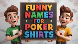 funny names for poker shirts