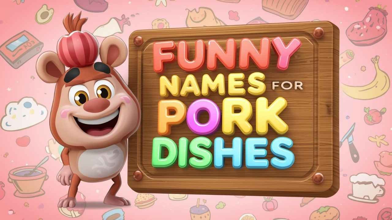 funny names for pork dishes