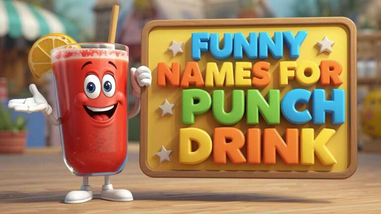 funny names for punch drink