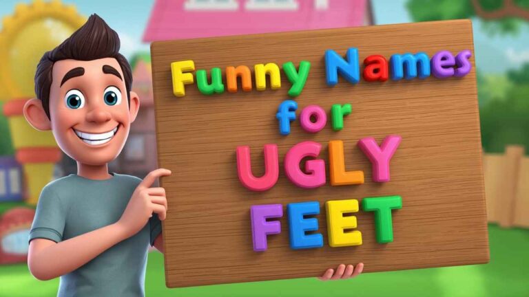 funny names for ugly feet