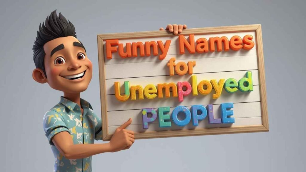 Funny Names For Unemployed