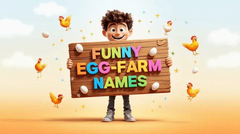funny egg farm names