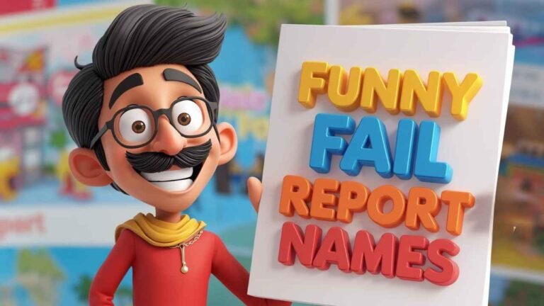 funny fail report names