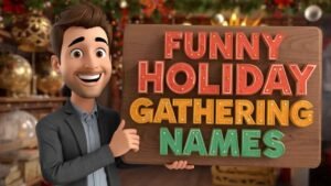 funny holiday gathering names