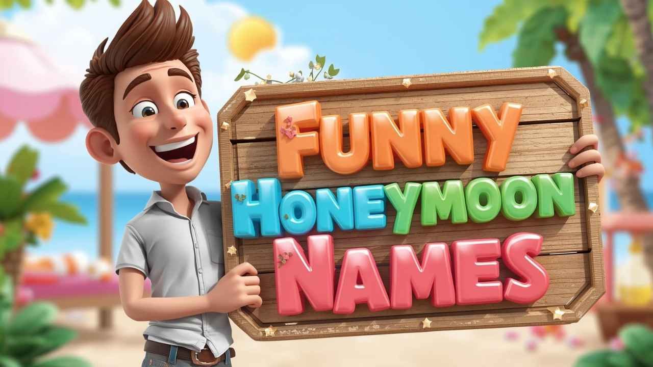 funny honeymoon names