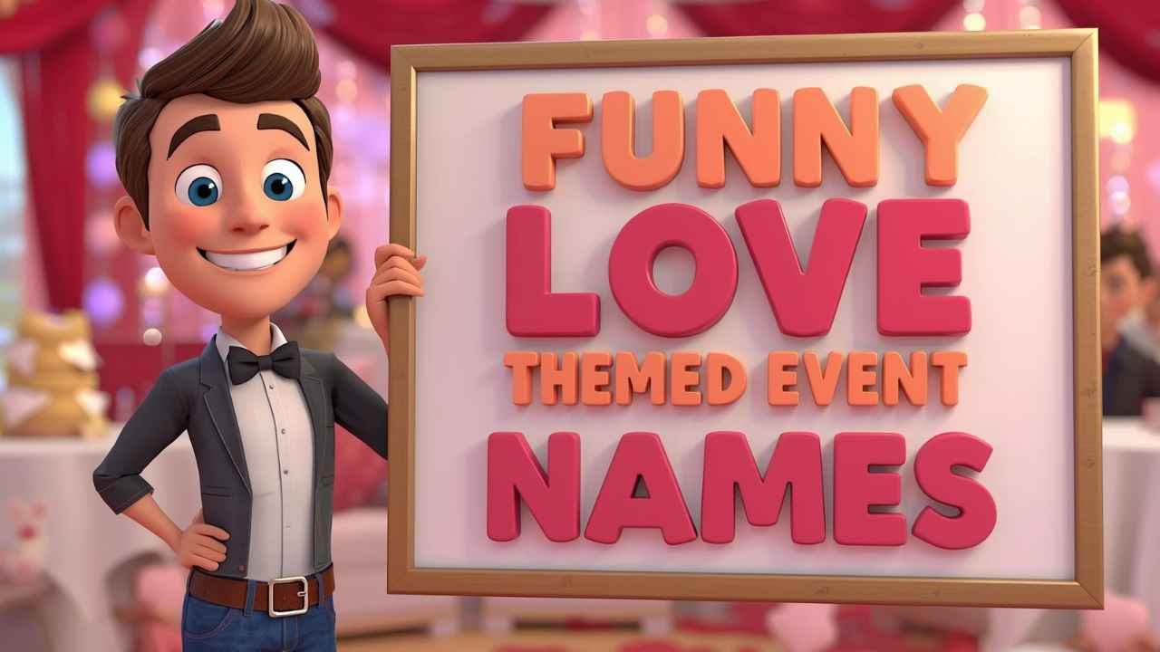 200+ Funny & Creative Love Themed Event Names - namesstride.com