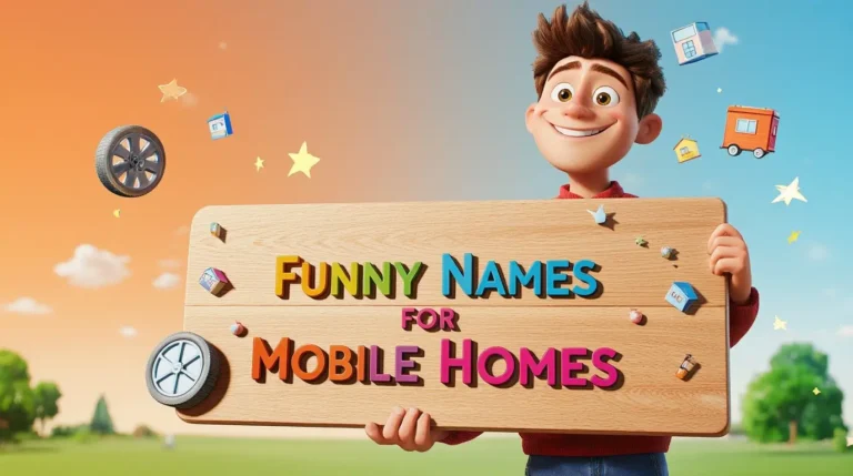 funny names for mobile homes
