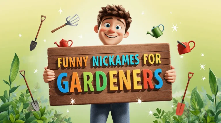 funny nicknames for gardeners