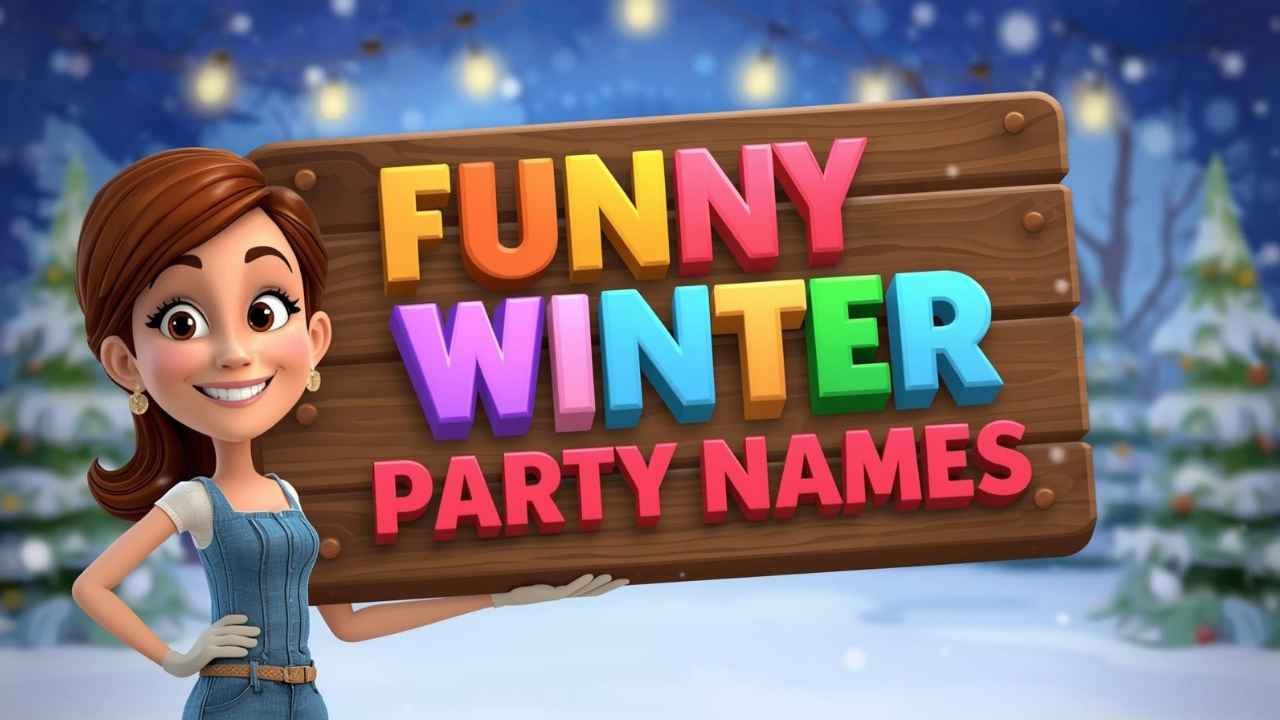 funny winter party names