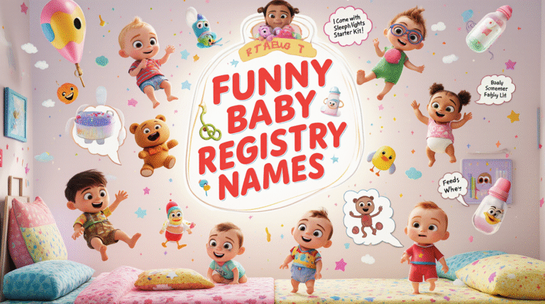 funny baby registry names