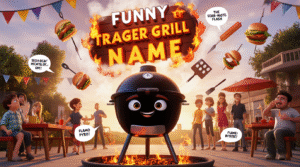 funny traeger grill names