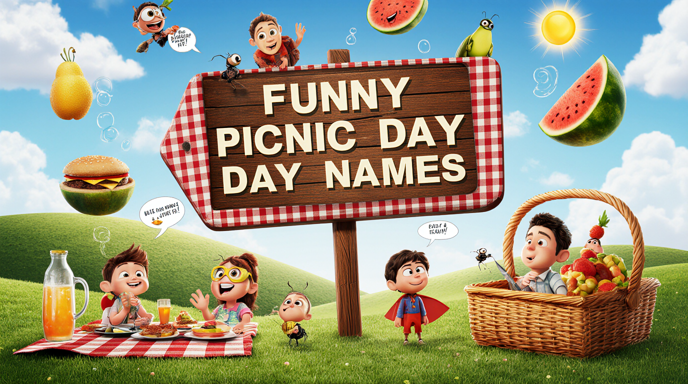 funny picnic day names