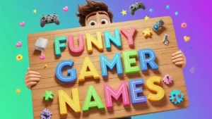 funny gamer names