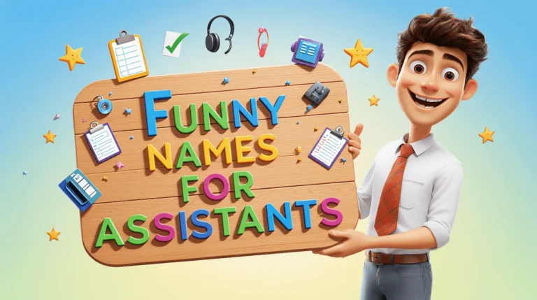 funny names for assistants