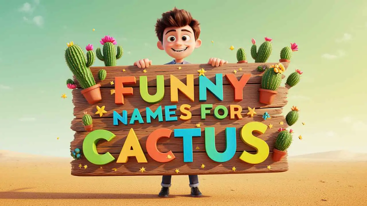 funny names for cactus​