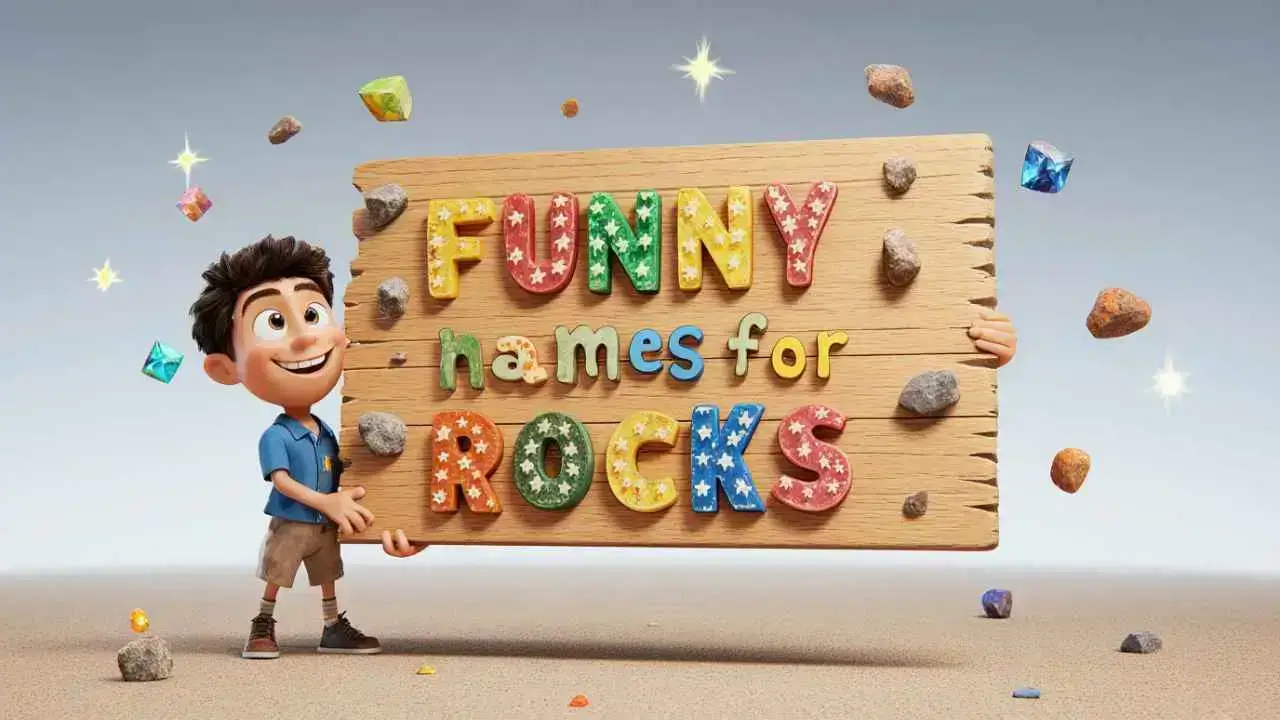 funny names for rocks