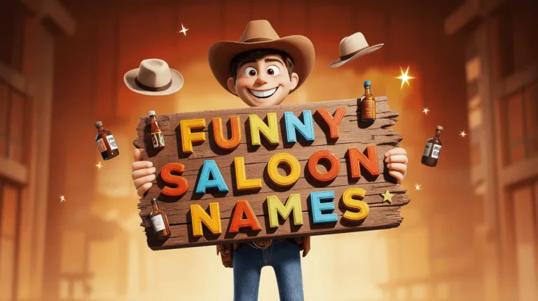 funny saloon names​