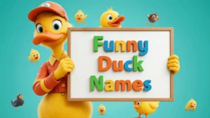 funny duck names