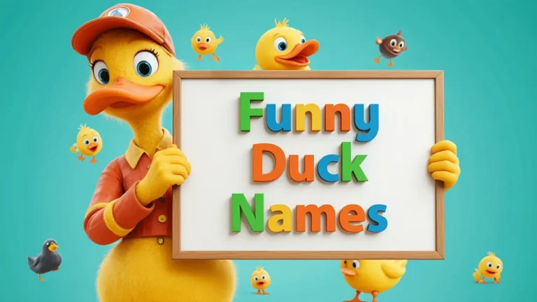funny duck names