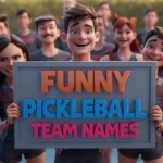 funny pickleball team names