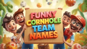 funny cornhole team names