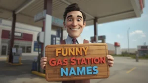 funny gas station names