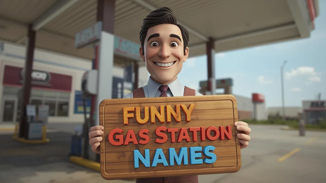 funny gas station names