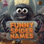 funny spider names