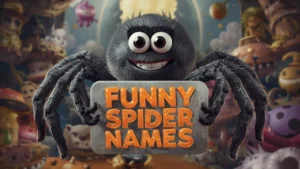 funny spider names