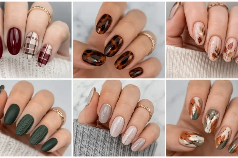 Fall Nail Designs Inspired by the Hidden Details of Cooler Days