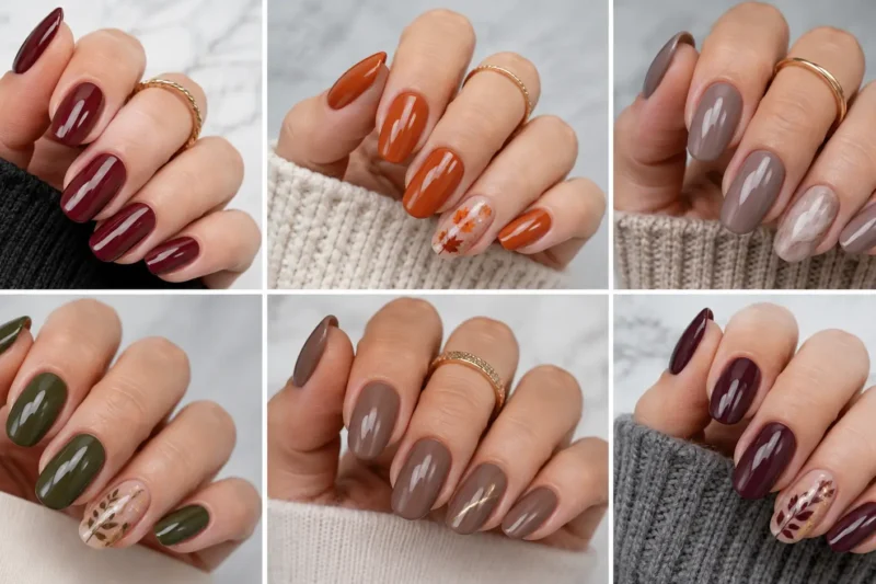 Fall Nails Inspired by the Quiet Work of Autumn